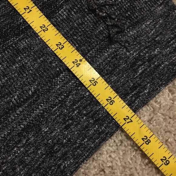 Lord & Taylor Salt and Pepper Cotton Blend Fringed Sweater - Large - Picture 15 of 16